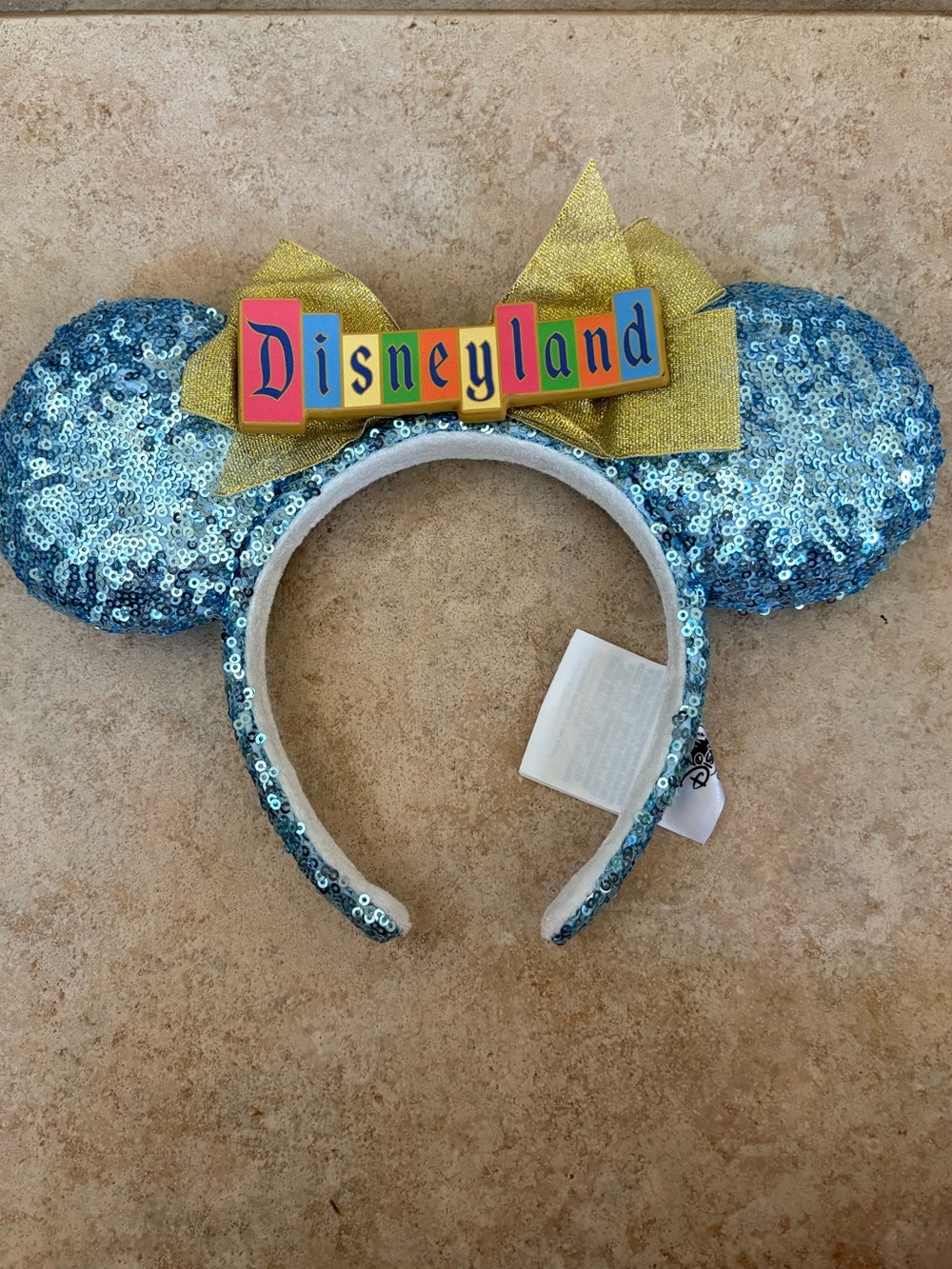 Disney Parks Disneyland Marquee Sequin‎ Minnie Headband